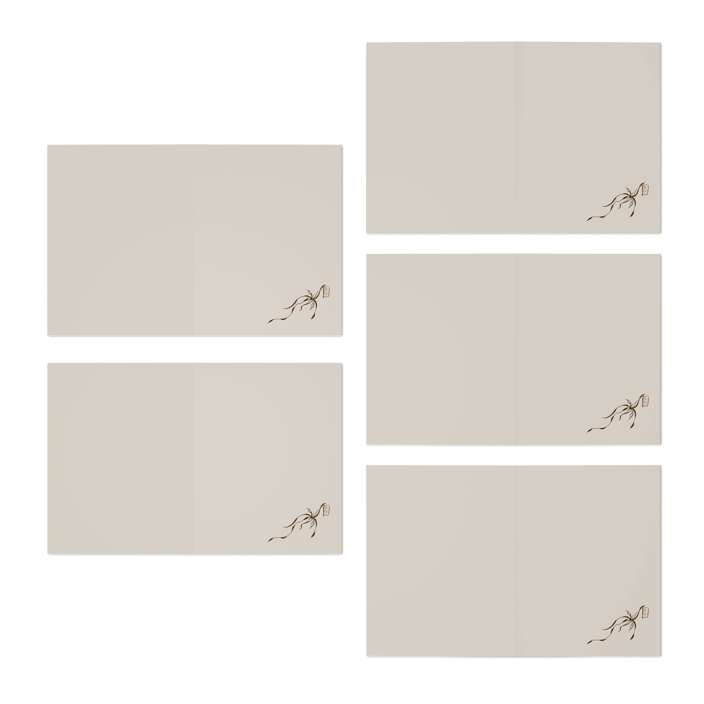 Watercolor Gratitude Card Set (5-Pack) — Gift of Peace